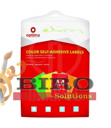 Etichete autoadezive color A4, 20 foi, 1 buc, 297*210 mm, OPTIMA